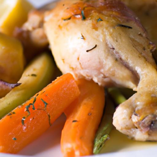 Golden ​Roasted Chicken ‌with Tender ‍Carrots and Potatoes