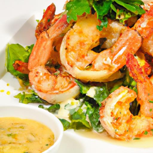 Zesty Roasted Garlic Shrimp with a burst of Lemon Flavor