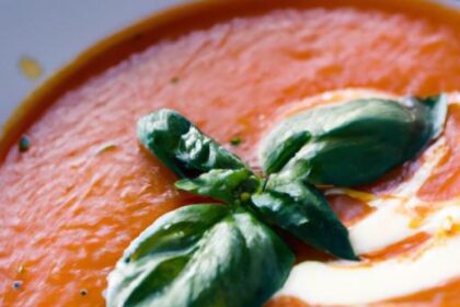 Velvety Tomato Basil Soup: A Creamy Comfort Classic