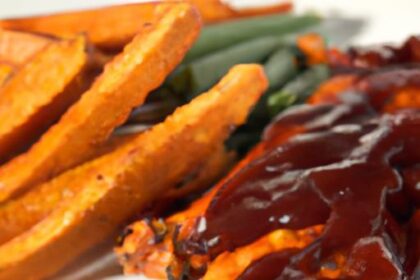 Savor the Flavor: BBQ Chicken Paired with Sweet Potato Fries