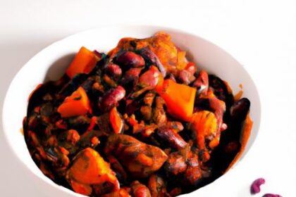 Hearty Sweet Potato & Black Bean Chili: A Flavorful Feast