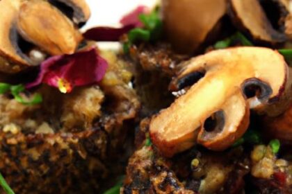 Hearty Stuffed Portobello Mushrooms with Nutty Quinoa Delight
