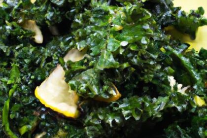Zesty Sautéed Kale with Garlic & Lemon: A Flavor Boost