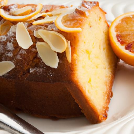Zesty Orange Almond Cake: A Citrus Delight with Nutty Charm