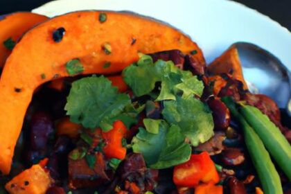 Hearty Sweet Potato and Black Bean Chili: A Flavorful Feast