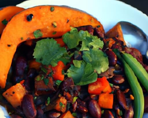 Hearty Sweet Potato and Black Bean Chili: A Flavorful Feast