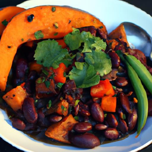 Hearty Sweet Potato and Black Bean Chili: A Flavorful Feast