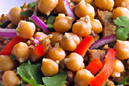 Vibrant Vegan Quinoa & Chickpea Salad: Nutritious Delight
