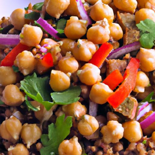 Vibrant Vegan Quinoa & Chickpea Salad: Nutritious Delight