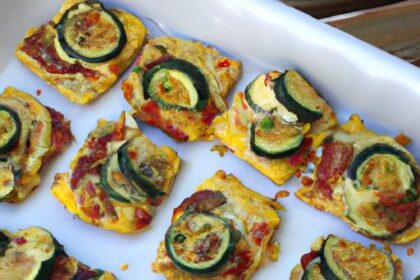 Keto Zucchini Pizza Bites: A Low-Carb Snack Sensation