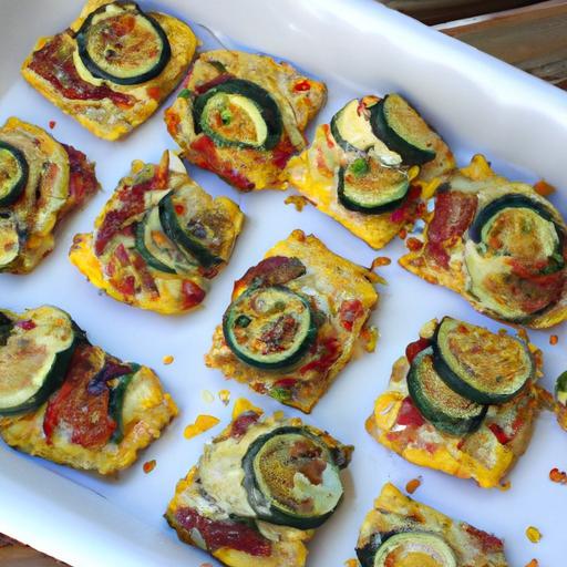 Keto Zucchini Pizza Bites: A Low-Carb Snack Sensation