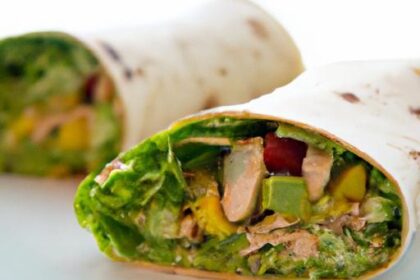 Wholesome Chicken Avocado Wrap: A Perfect Healthy Bite
