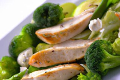 Garlicky Feta Broccoli Chicken Salad: A Flavor-Packed Delight