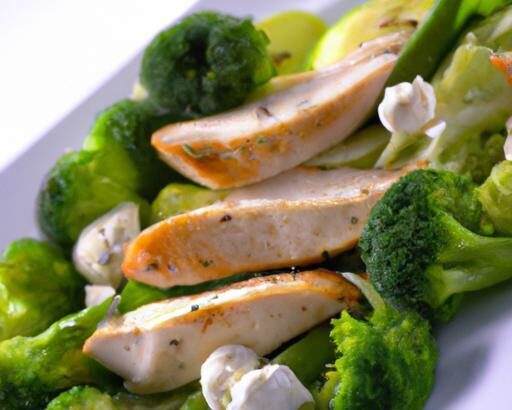 Garlicky Feta Broccoli Chicken Salad: A Flavor-Packed Delight