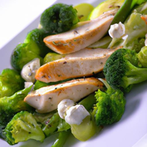 Garlicky Feta Broccoli Chicken Salad: A Flavor-Packed Delight