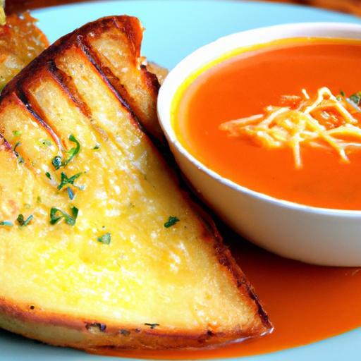 The Perfect Pair: Grilled Cheese Meets Tomato Soup Delight
