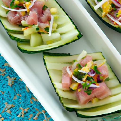 Keto Tuna Salad Cucumber Boats: Fresh, Low-Carb Bites