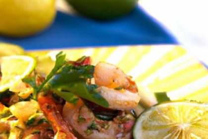 Savor Paleo Garlic Shrimp with Vibrant Veggie Medley