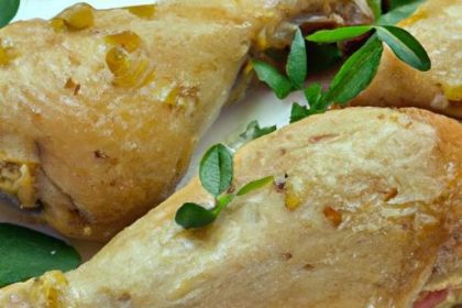 Zesty Keto Chicken Thighs with Lemon & Garlic Flair