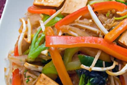 Flavorful Veggie Stir Fry with Tofu and Rice Noodles Guide