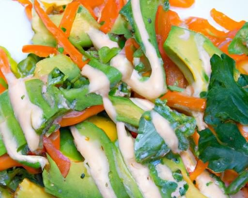 Fresh & Creamy: Vegan Cabbage Slaw with Avocado Twist