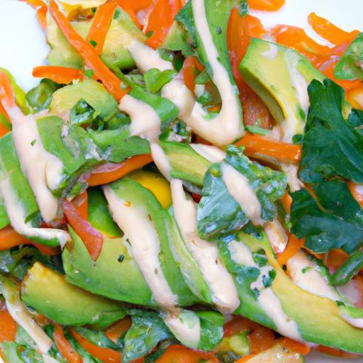 Fresh & Creamy: Vegan Cabbage Slaw with Avocado Twist