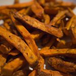 Crispy Vegan Baked Sweet Potato Fries: Healthy & Delicious