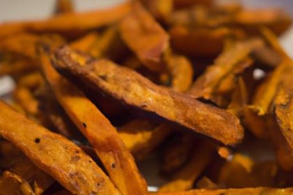 Crispy Vegan Baked Sweet Potato Fries: Healthy & Delicious