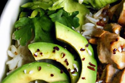 Fuel Your Day with Flavorful Chicken and Avocado Rice Bowls