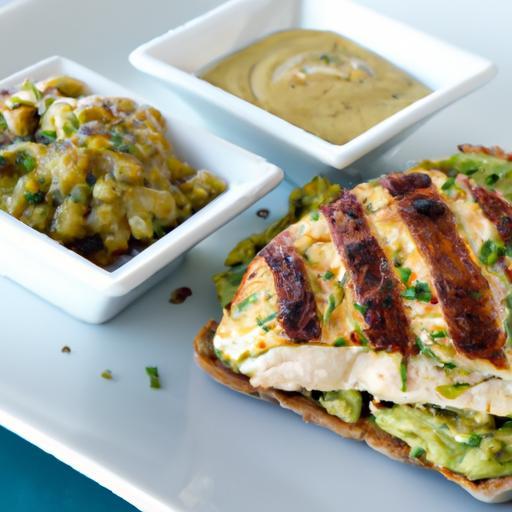 Savor the Flavor: Grilled Chicken Meets Creamy Guacamole