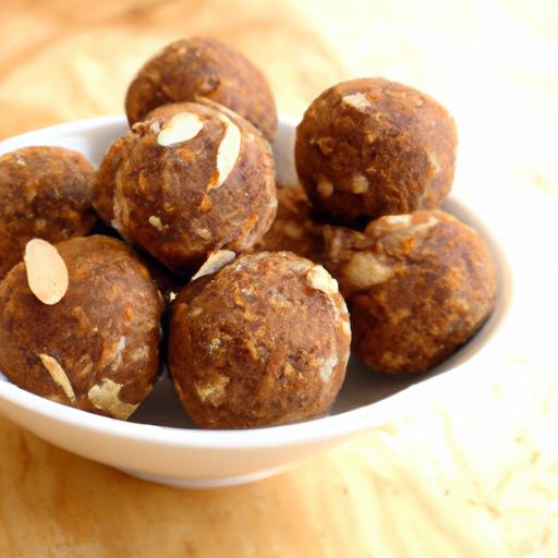 Energize Your Day with Homemade⁣ Almond Butter Bites