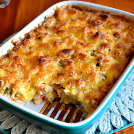 Savory Keto Cauliflower & Sausage Bake: Low-Carb Delight