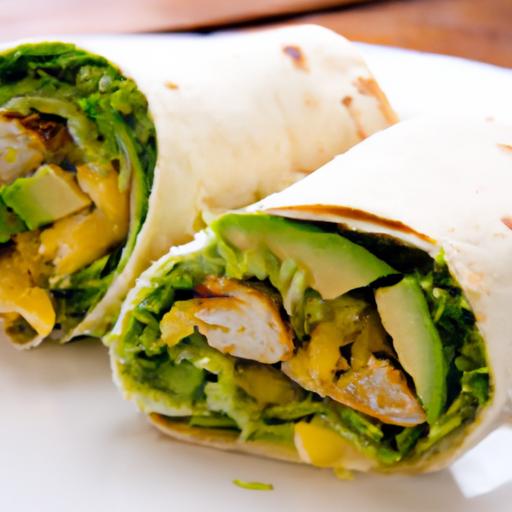 Wholesome Chicken Avocado Wrap: A Perfect Healthy Bite