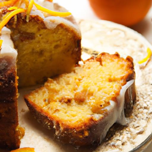 Zesty Orange Almond Cake: A Citrus Delight with Nutty Charm