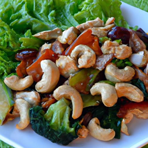 savor the Crunch: Chicken & Veggie Stir-Fry with Cashews