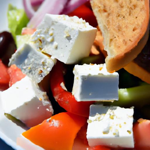 mediterranean Magic: ​Crafting the Perfect Greek Salad with Feta & Olives