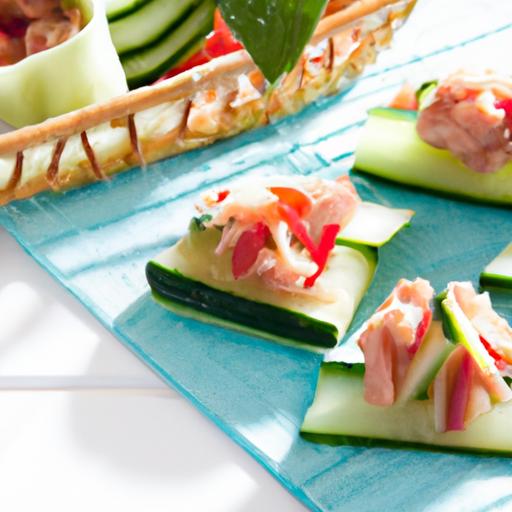 Keto Tuna Salad Cucumber Boats: Fresh, Low-Carb Bites