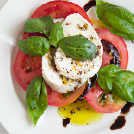 The Perfect Caprese Salad: Balsamic Bliss in Every Bite