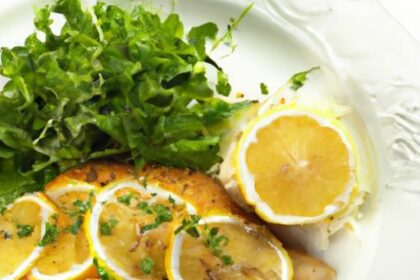 Zesty Lemon Herb Grilled Fish: A Flavorful Summer Delight