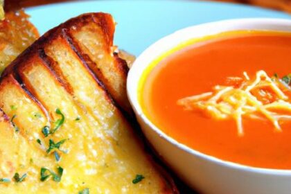 The Perfect Pair: Grilled Cheese Meets Tomato Soup Delight