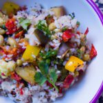 Wholesome Vegan Cauliflower Rice with Colorful Stir-Fry