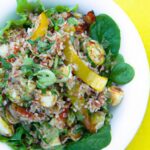 Nourish Naturally: Quinoa & Roasted Veggie Salad Delight