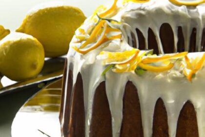 Zesty Earl Grey Lemon Cake: A Citrus Twist on Tradition