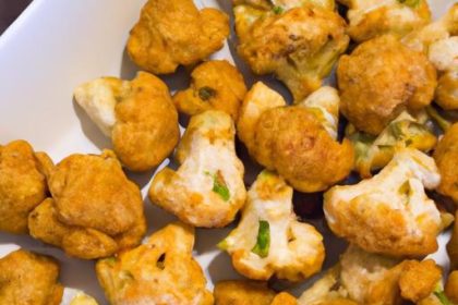 Spicy Keto Buffalo Cauliflower Bites: Low-Carb Snack Bliss