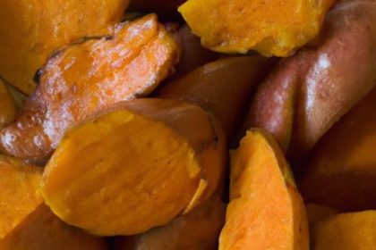 Golden Roasted Sweet Potatoes: Olive Oil & Salt Perfection