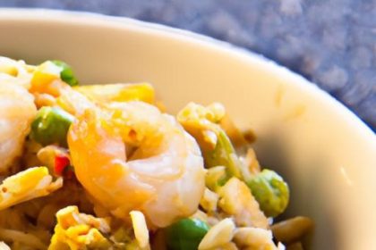 Quick & Healthy Cauliflower Fried Rice with Shrimp in 30 Minutes