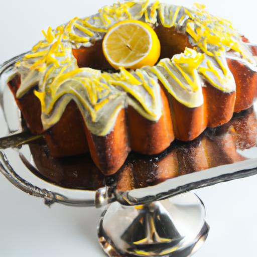 Zesty Earl Grey Lemon Cake: A Citrus Twist on Tradition