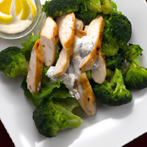 Garlicky Feta Broccoli Chicken Salad: A Flavor-packed Delight