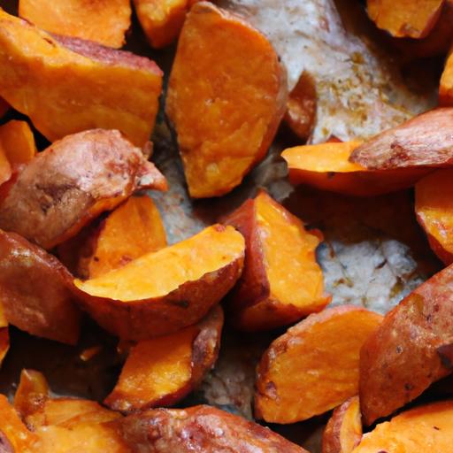 Golden Roasted Sweet Potatoes: Olive⁢ Oil & Salt Perfection