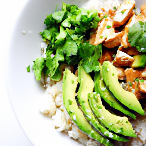 Fuel Your Day with Flavorful Chicken and Avocado Rice Bowls